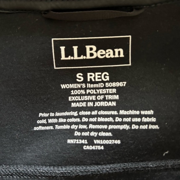 L.L.Bean Women's Mountain Pile Fleece Coat - Size Small, Alloy Gray - Picture 4 of 5